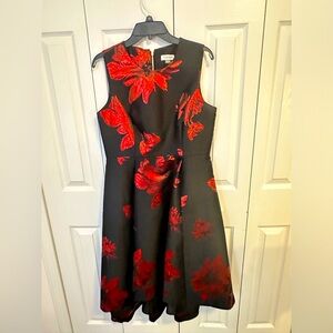 Calvin Klein Black/Red Dress